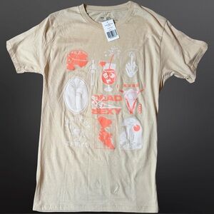 NWT Chopped Graphic Tee | Size M ☠️